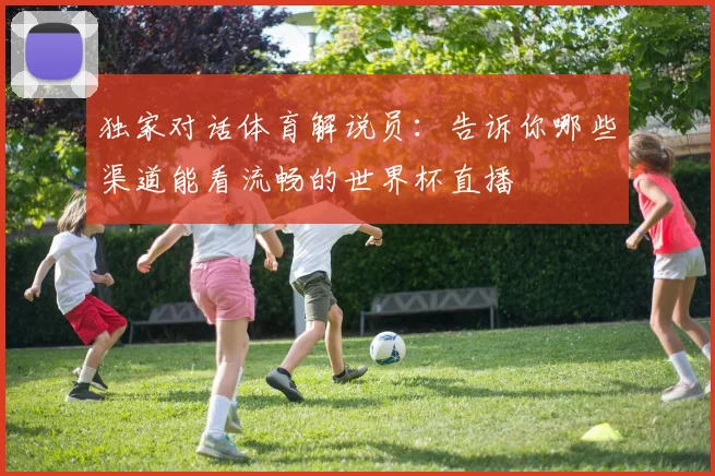 独家对话体育解说员:告诉你哪些渠道能看流畅的世界杯直播